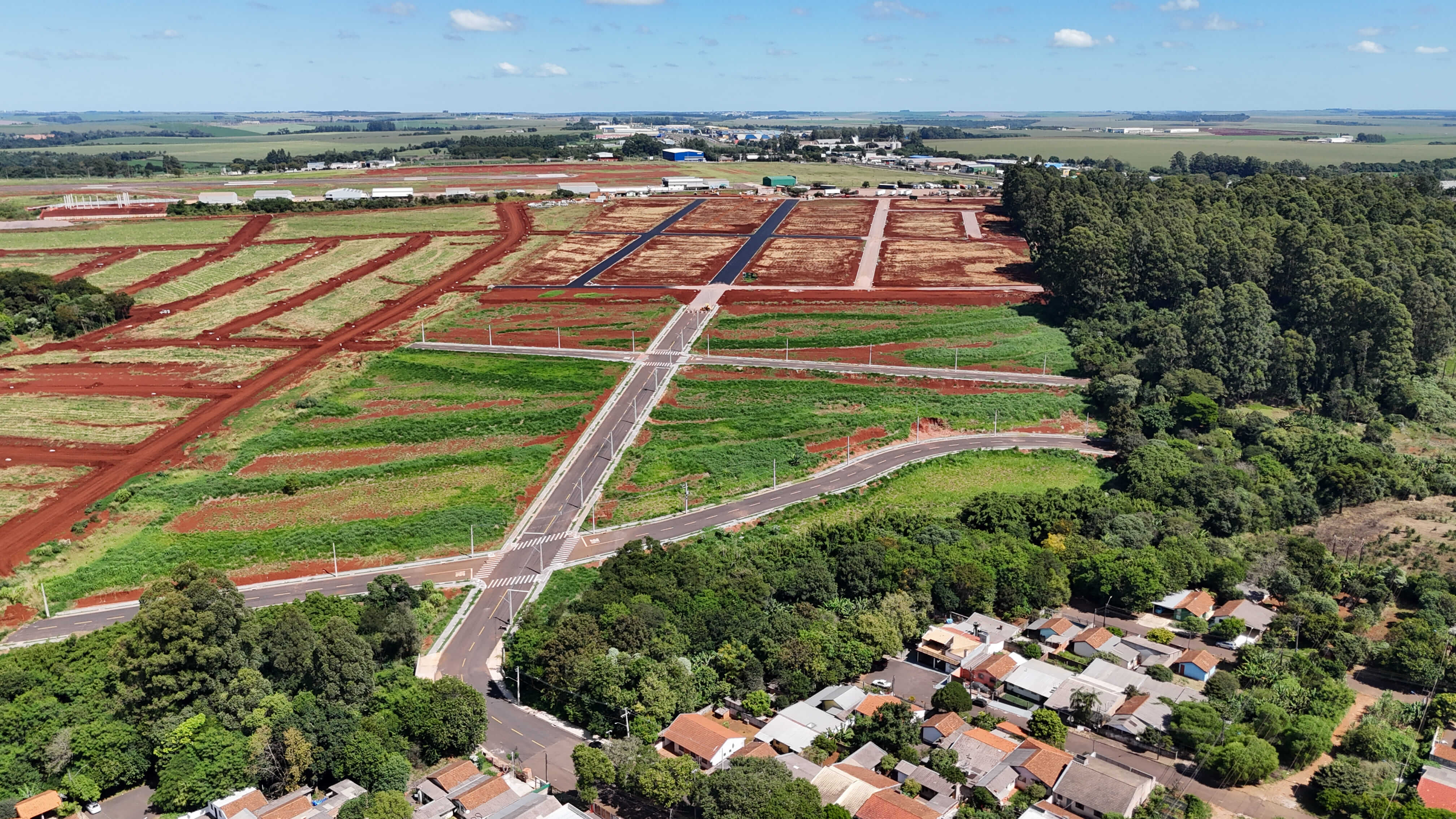 Terrenos no loteamento Parque dos Girassóis